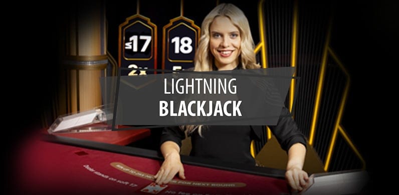 Lightning Blackjack in PremiumBlackjackForLess
