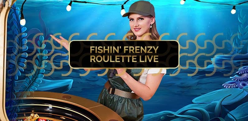 Fishin' Frenzy Roulette Live in PremiumRouletteForLess