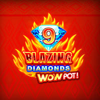 9 Blazing Diamonds Wowpot in All Games