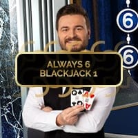 Always 6 Blackjack 1 in MoreLiveTables