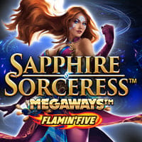 Sapphire Sorceress Megaways Flamin' Five in Sub_AllNewGames