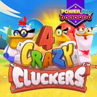 4 Crazy Cluckers Powerplay Jackpot in All Games