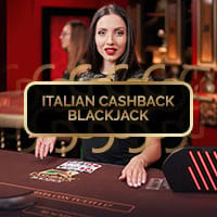 Italian Cashback Blackjack in Live Blackjack
