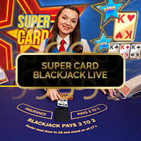 Super Card Blackjack Live in Live Blackjack