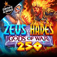 Zeus vs Hades - Gods of War 250 in DropsandWins