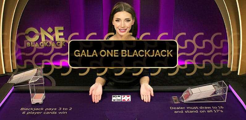 Gala ONE Blackjack in ExclusiveLiveBlackjackUK