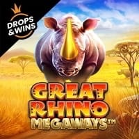 Great Rhino Megaways in DropsandWins